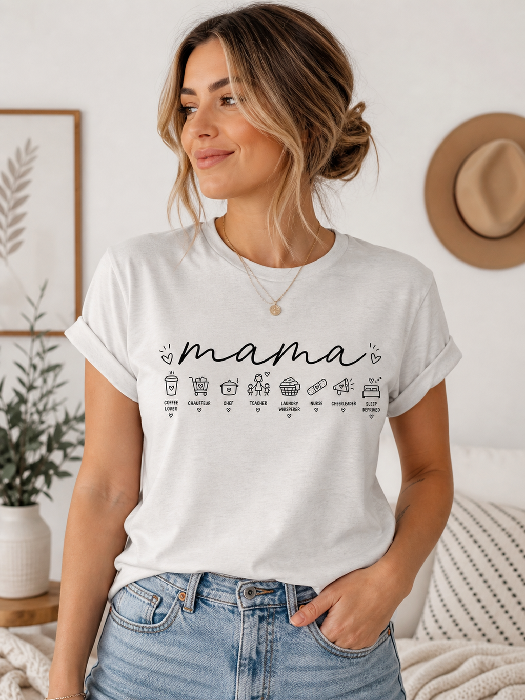 Mama Roles Tee