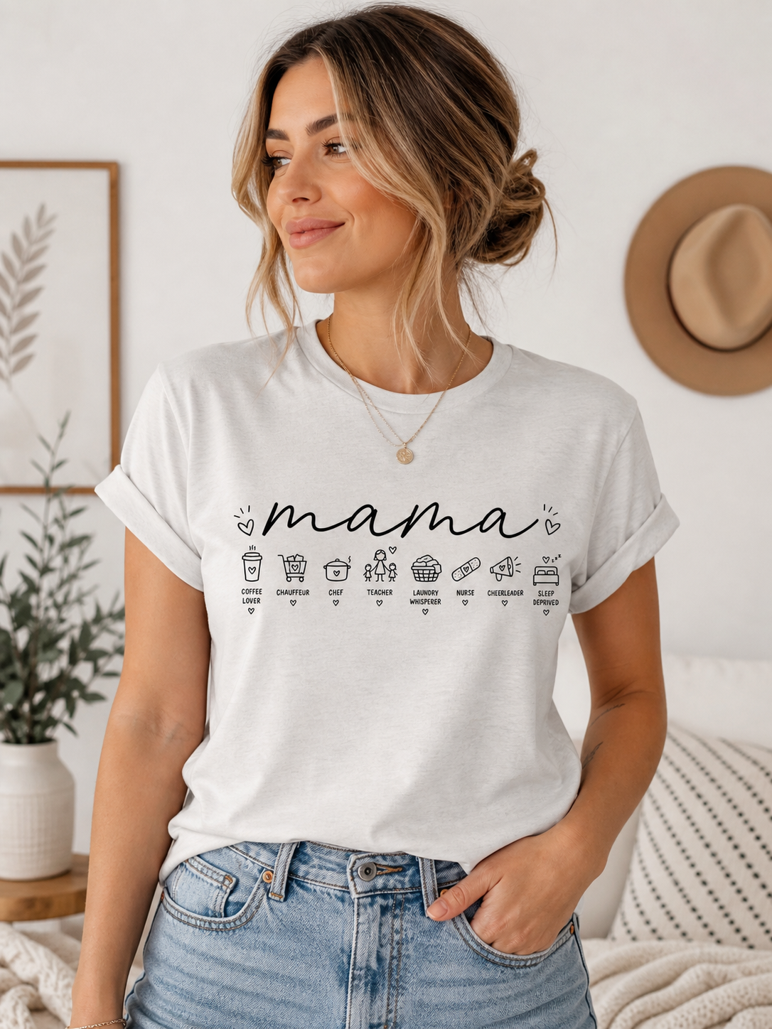 Mama Roles Tee