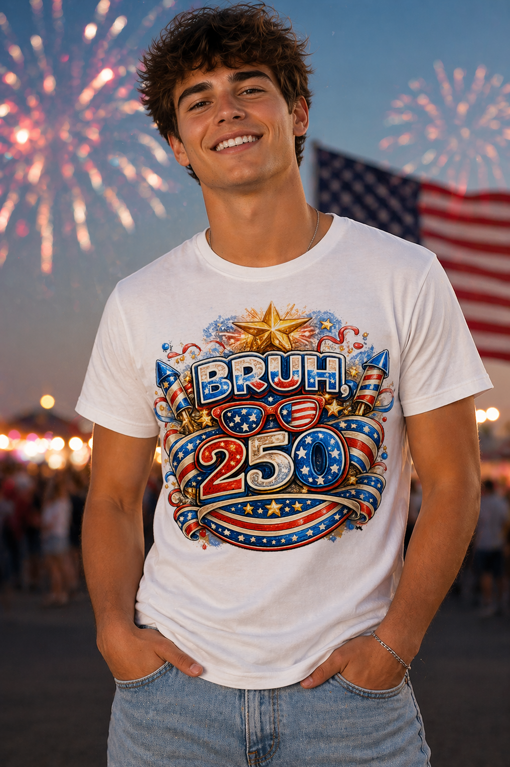 “BRUH 250” Freedom Tee