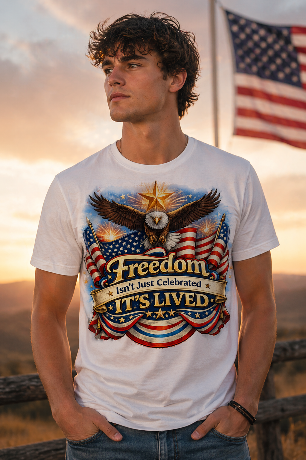 Freedom Isn’t Just Celebrated – It’s Lived Tee