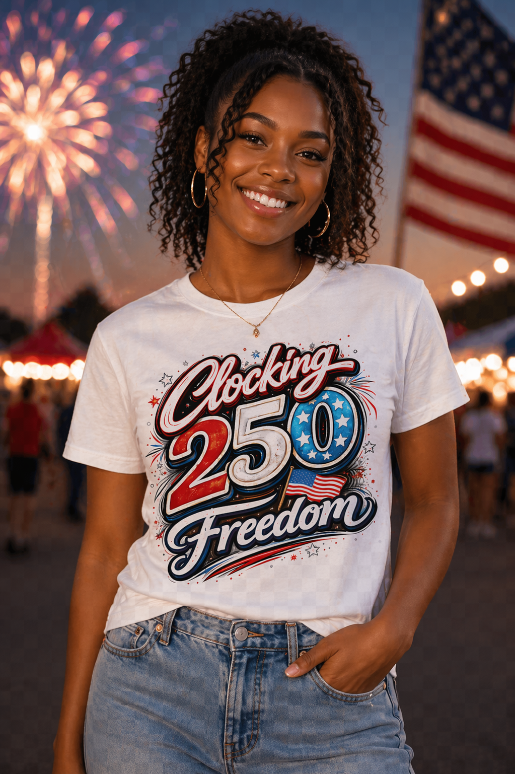 Clocking 250 Freedom Tee