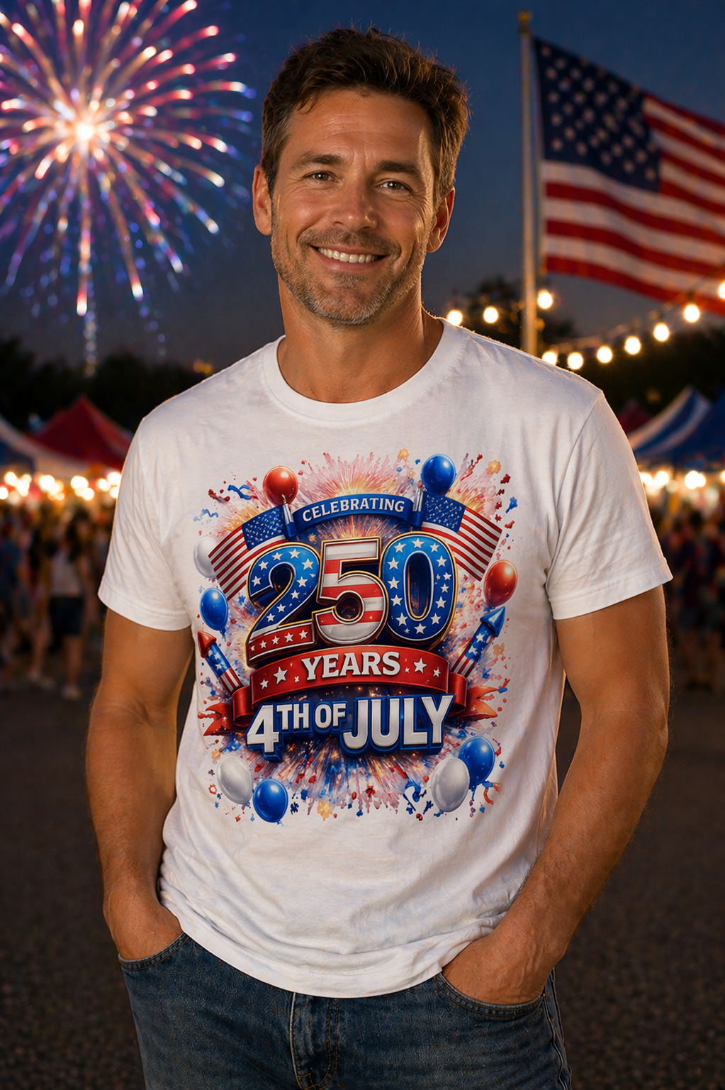 250 Years of Freedom Tee – 4th of July Edition