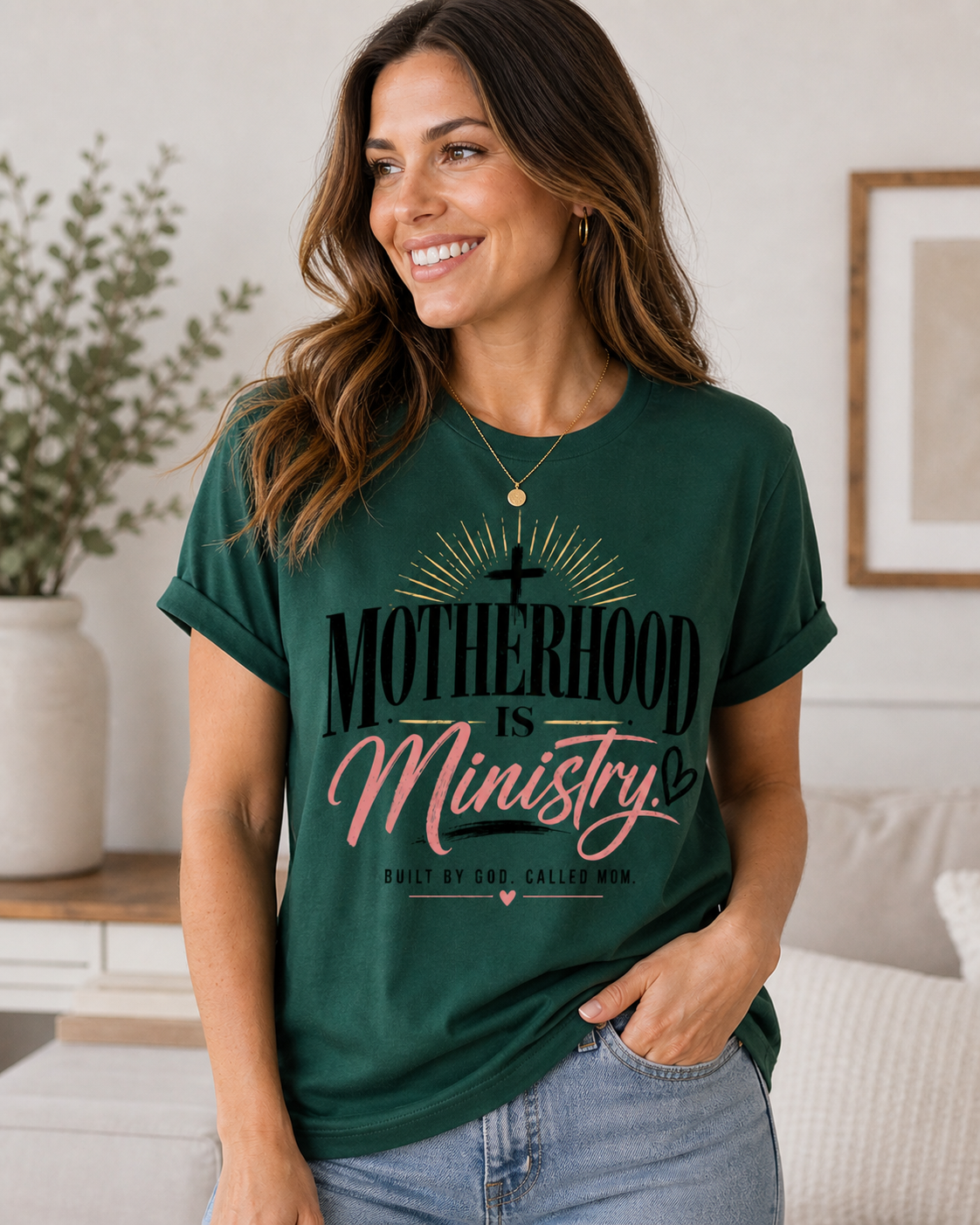 Motherhood Is Ministry Tee