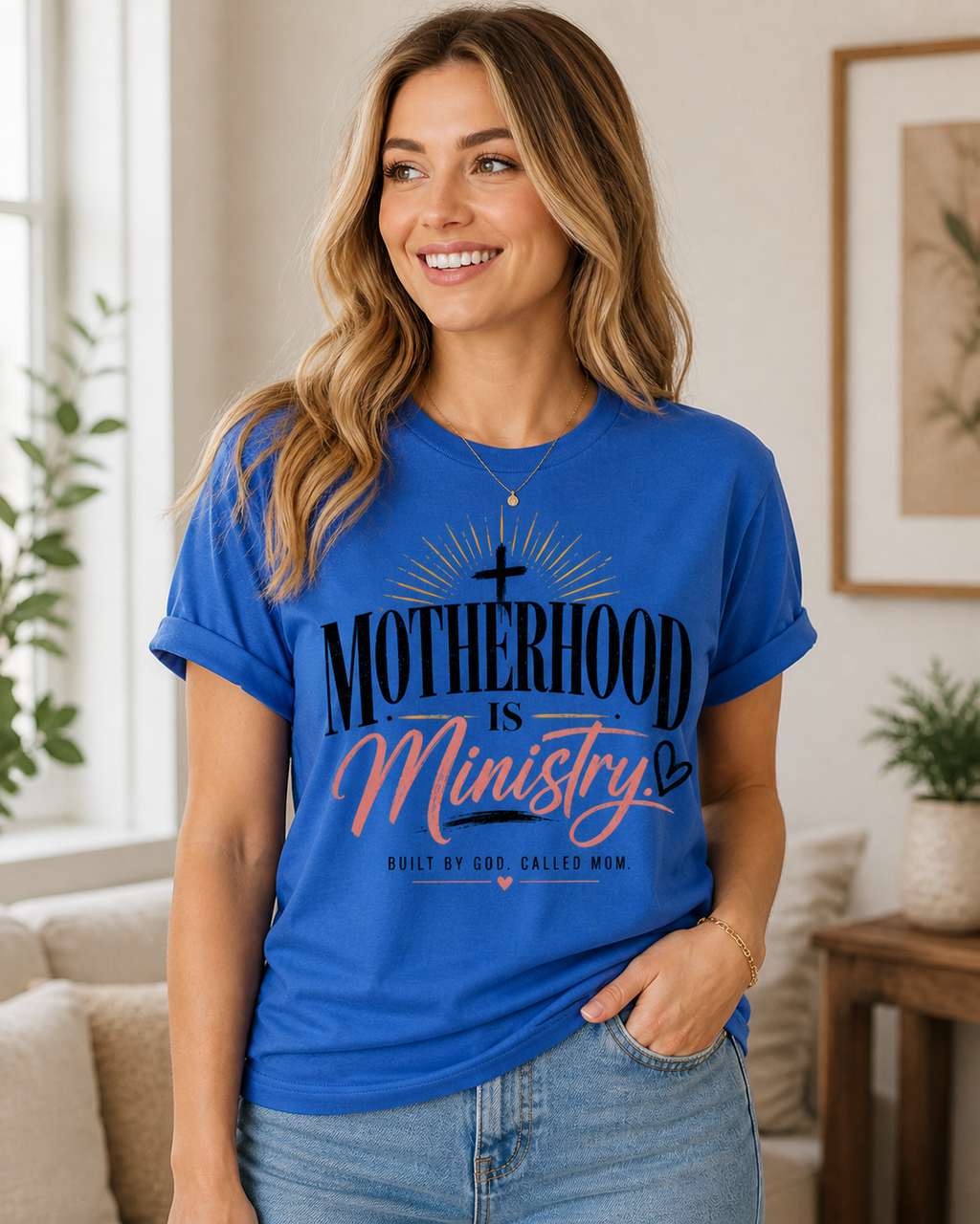 Motherhood Is Ministry Tee