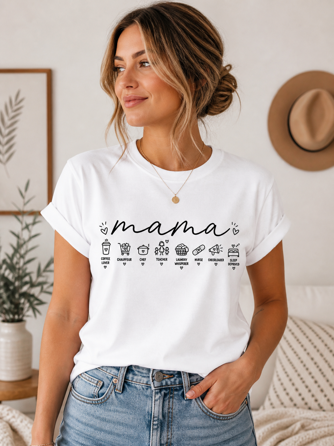 Mama Roles Tee