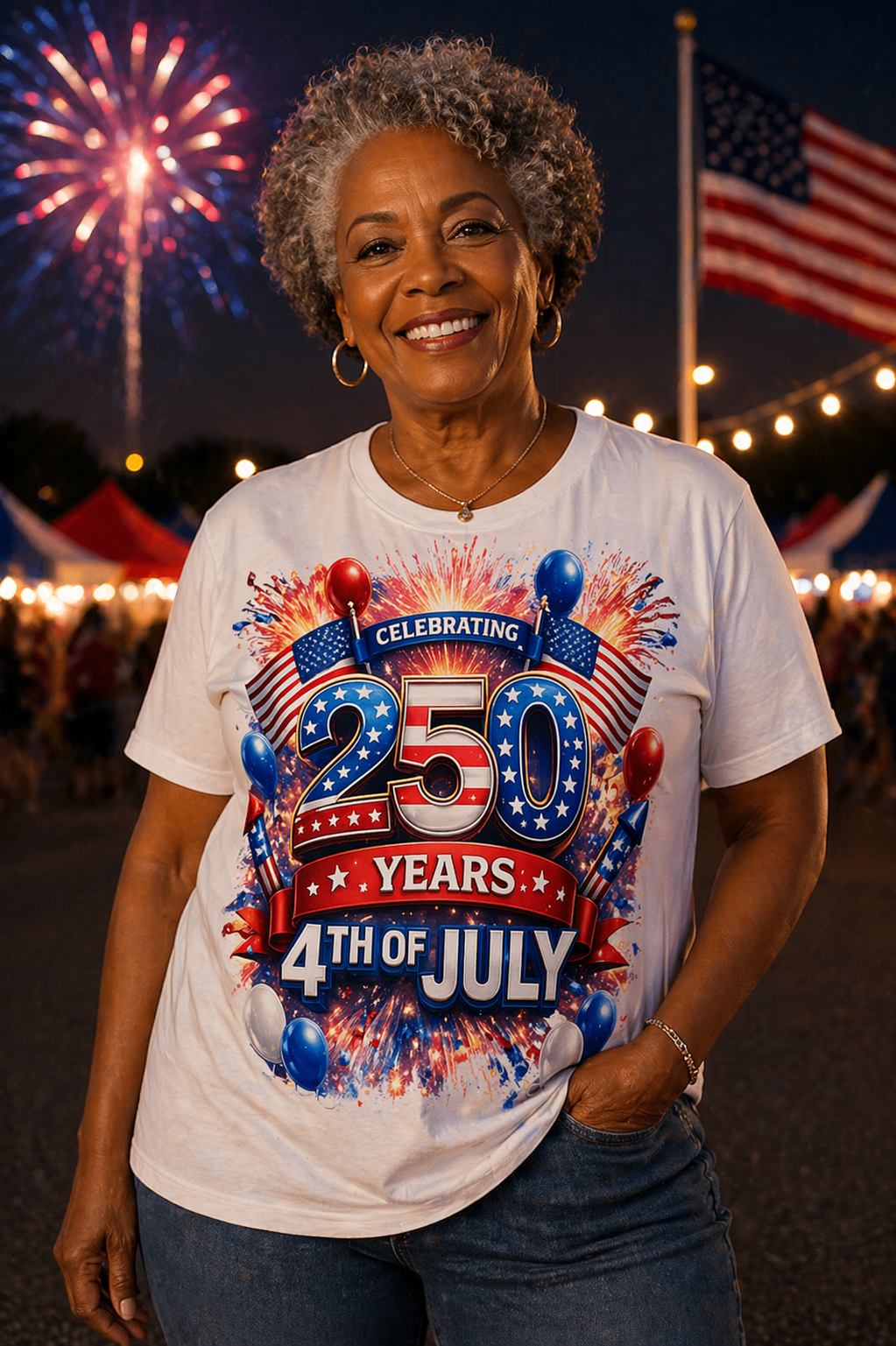 250 Years of Freedom Tee – 4th of July Edition