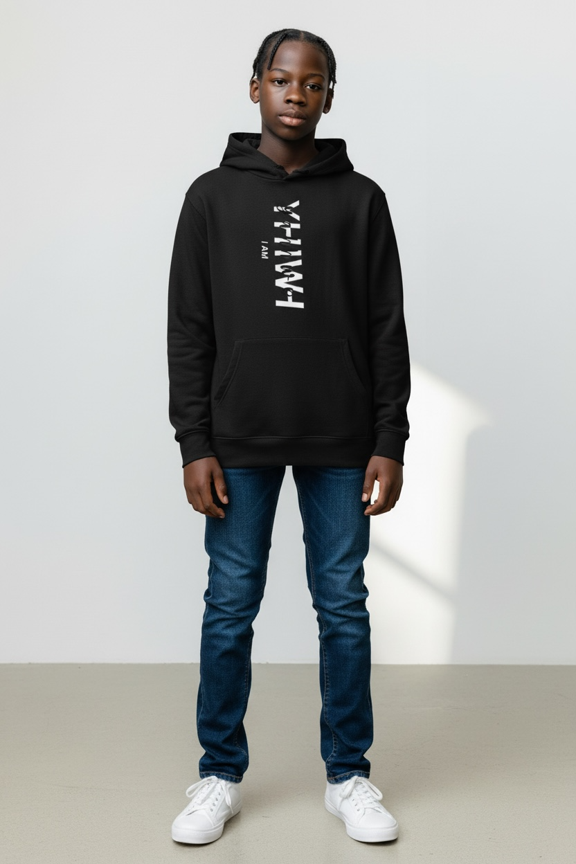 YHWH “I AM” Hoodie – Black