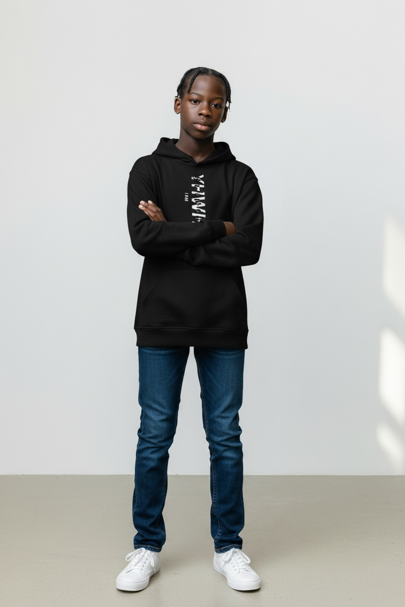 YHWH “I AM” Hoodie – Black