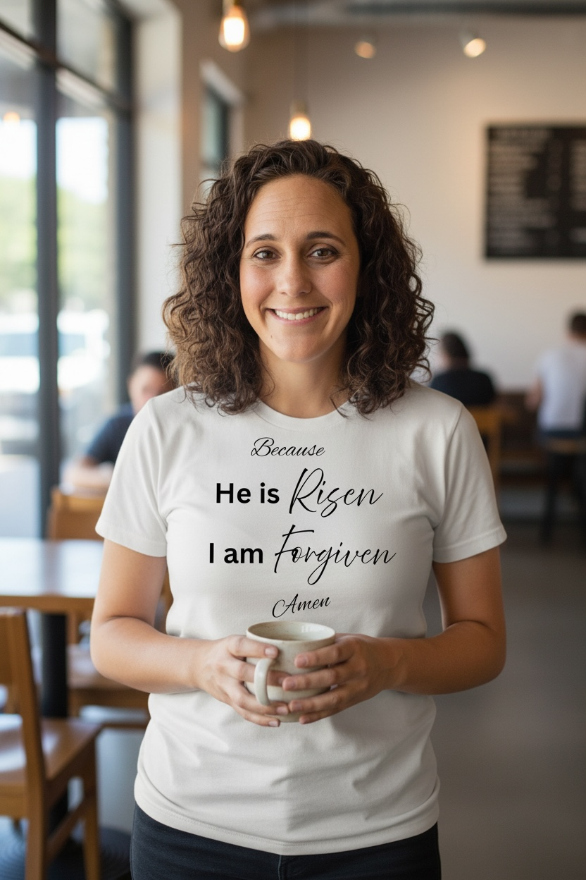 He is Risen Tee – Faith Worn Boldly