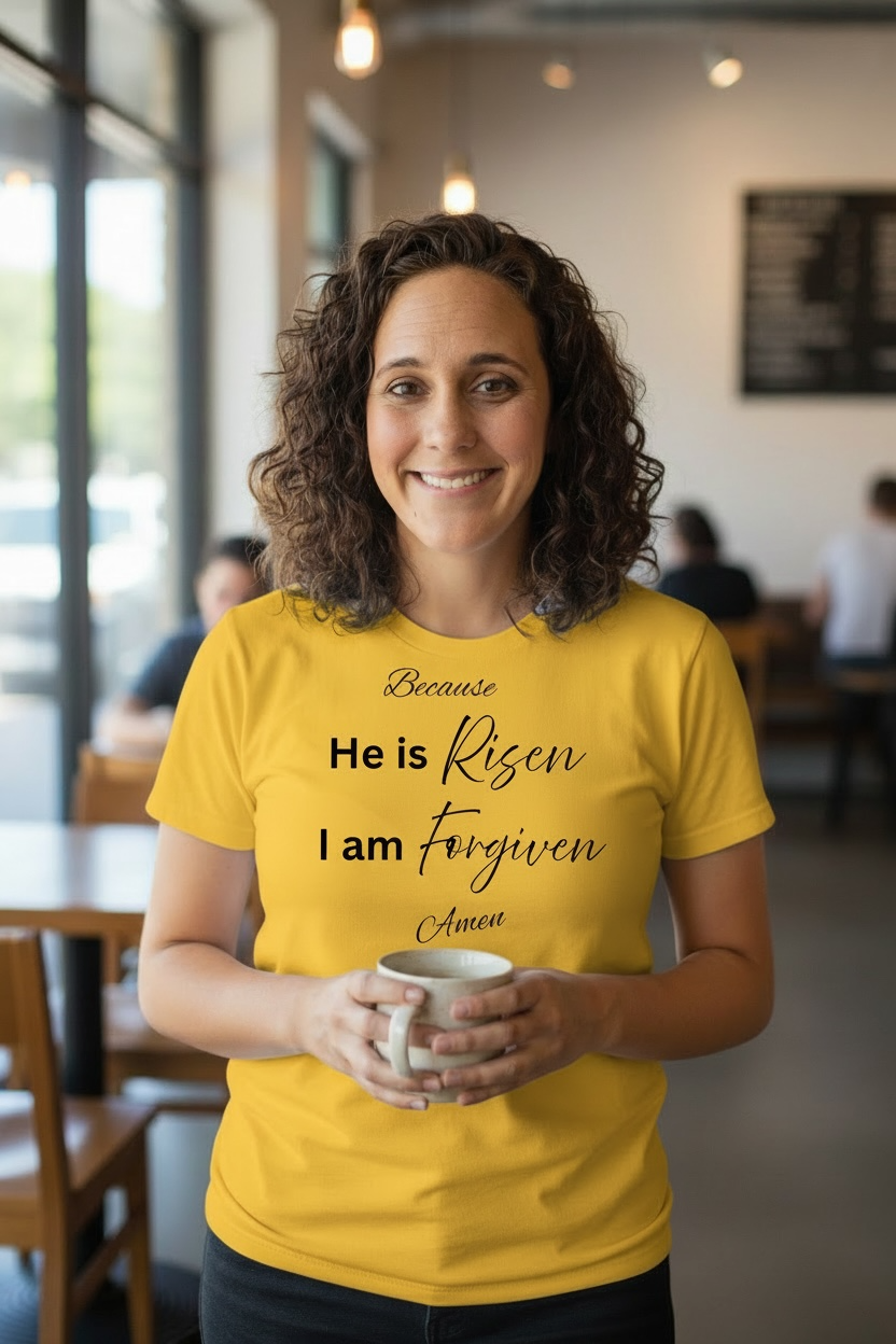 He is Risen Tee – Faith Worn Boldly