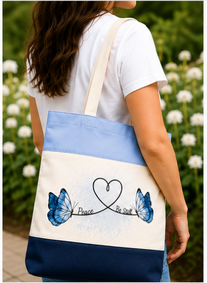Peace Be Still Tote Bag