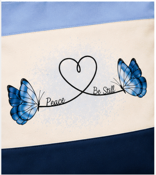 Peace Be Still Tote Bag