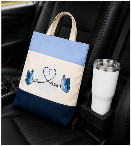 Peace Be Still Tote Bag
