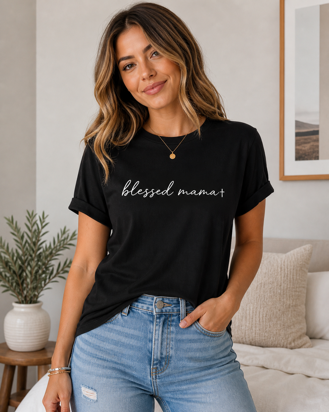 Blessed Mama Tee